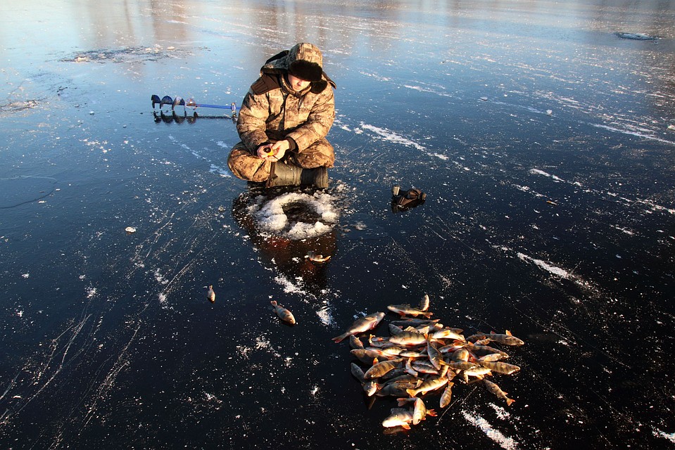 Подледный лов рыбы